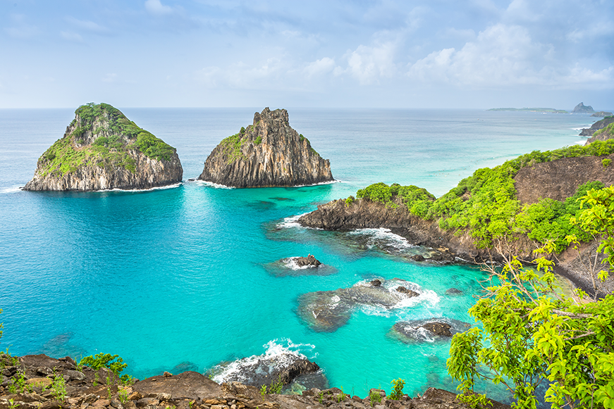Praia no Nordeste